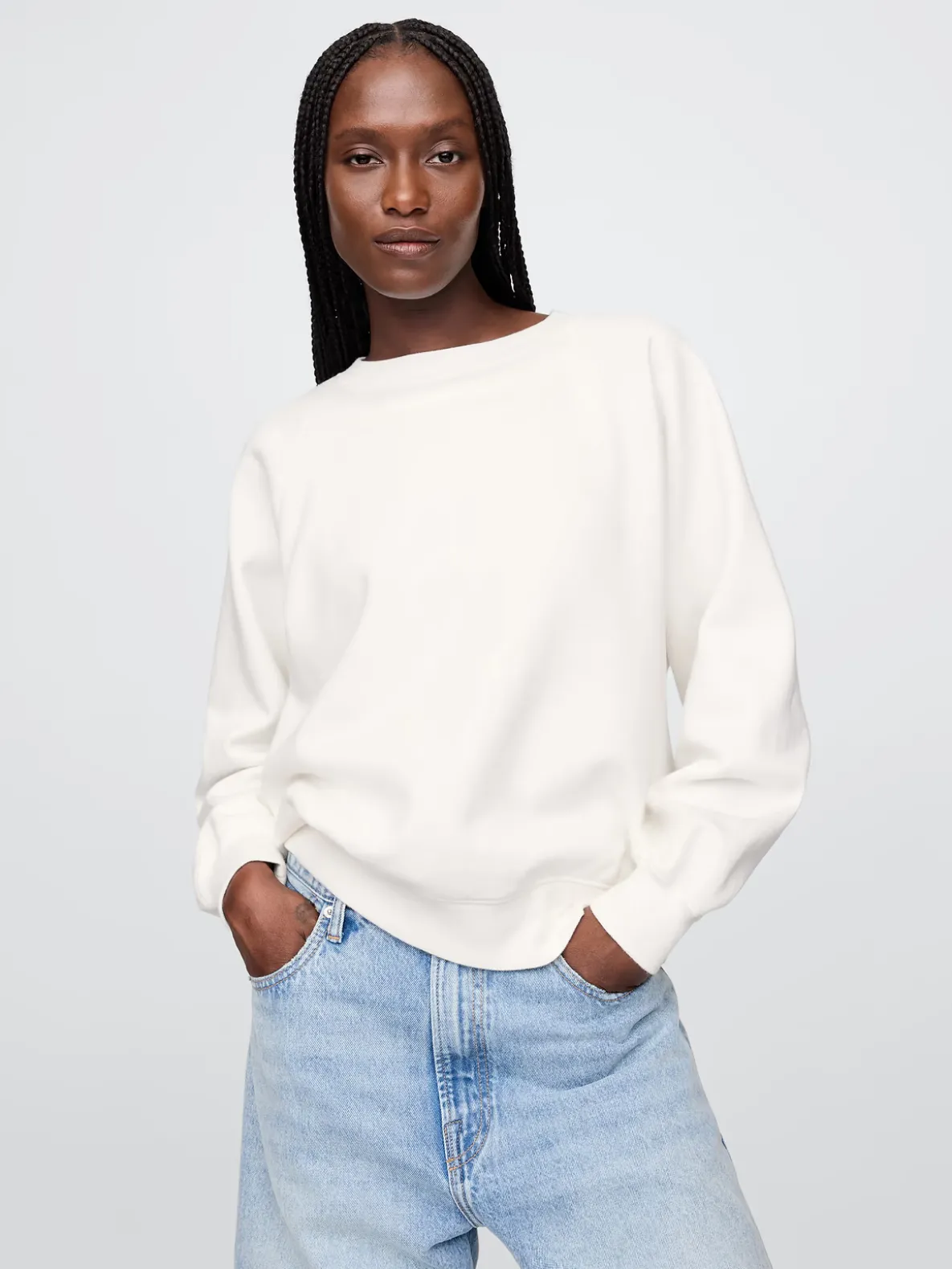 VintageSoft Raglan Sweatshirt