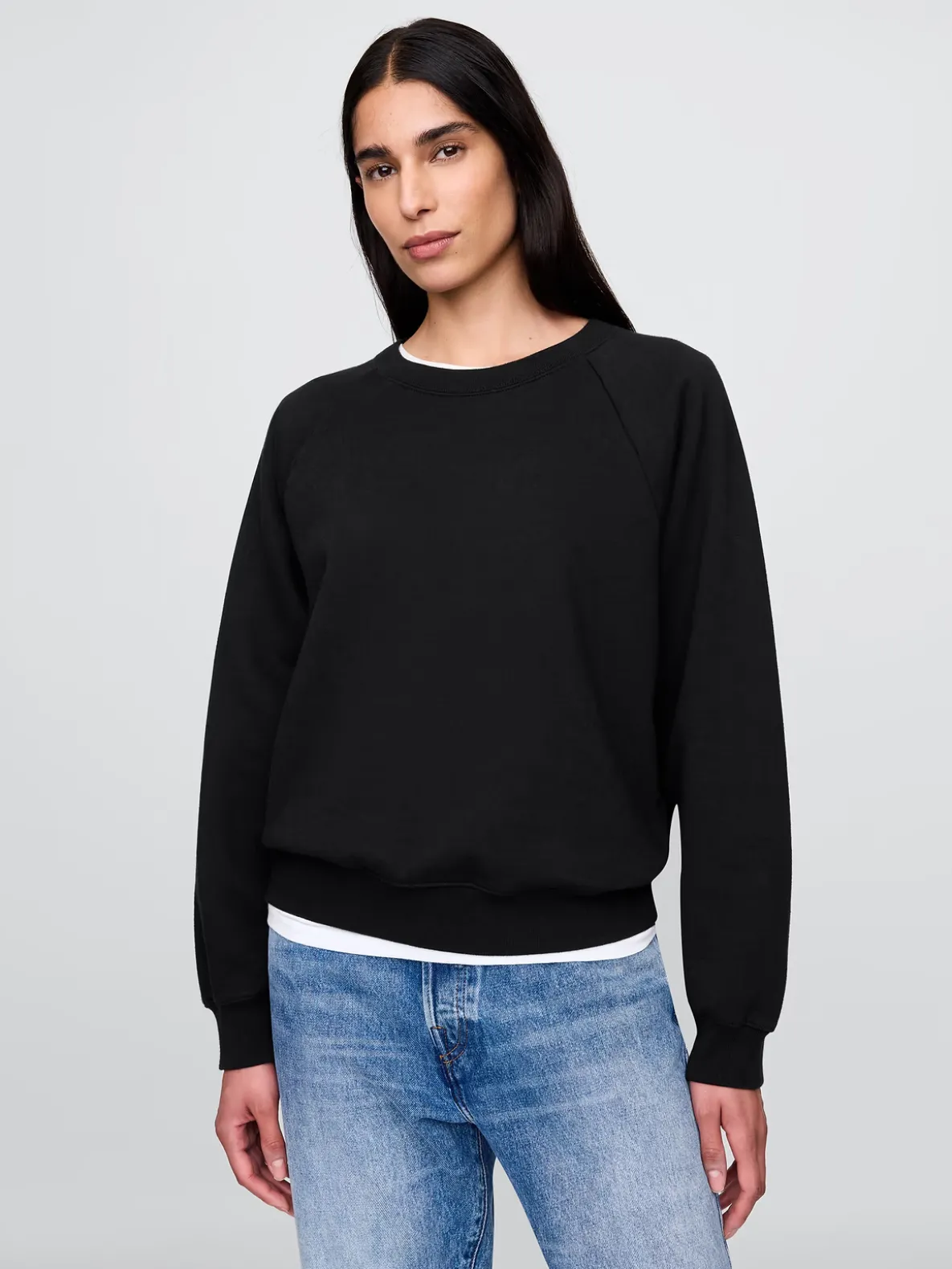 VintageSoft Raglan Sweatshirt