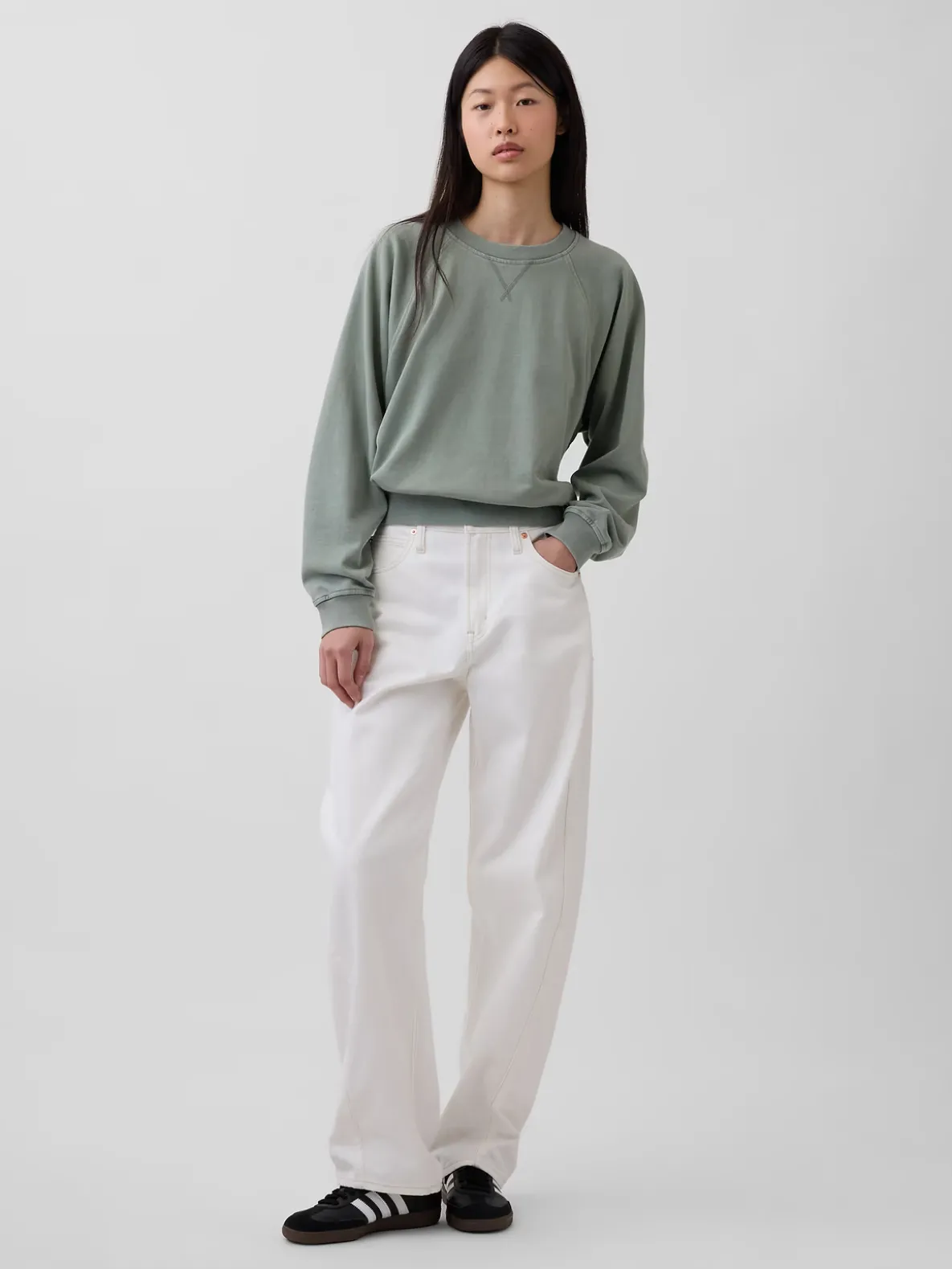 VintageSoft Terry Raglan Sweatshirt