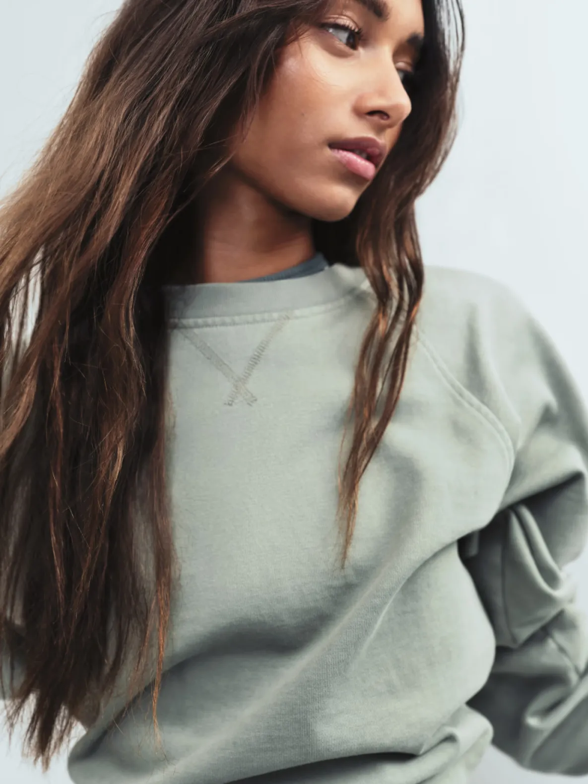 VintageSoft Terry Raglan Sweatshirt