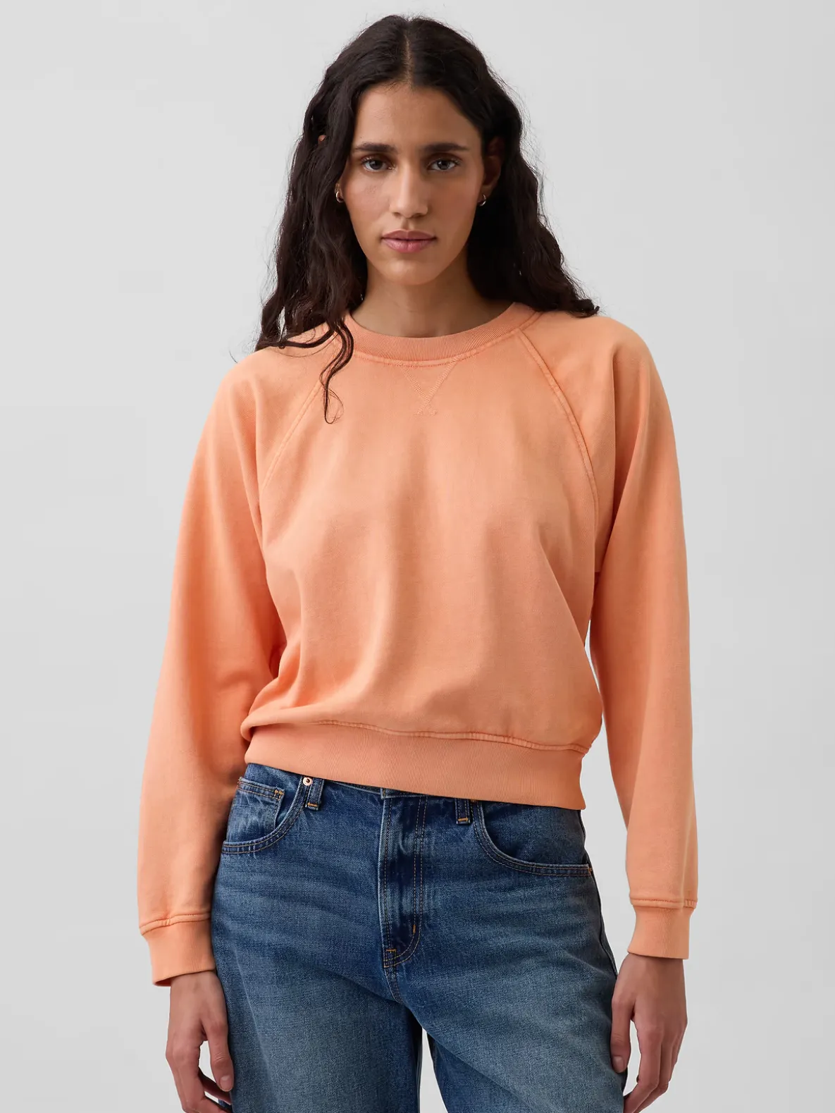 VintageSoft Terry Raglan Sweatshirt