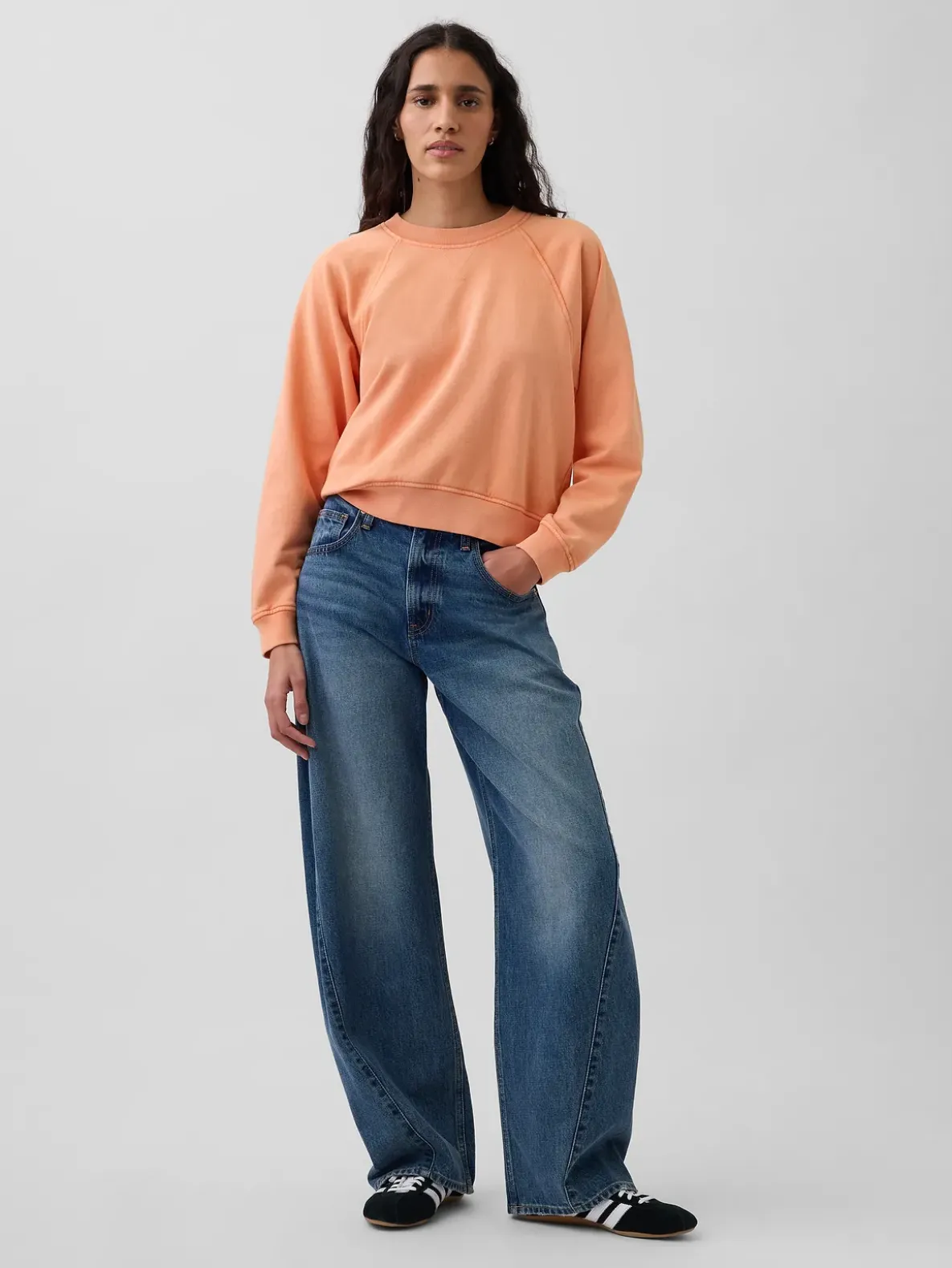 VintageSoft Terry Raglan Sweatshirt