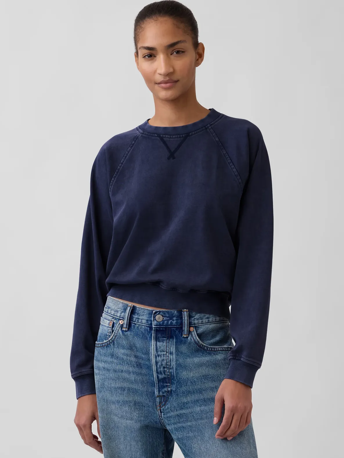 VintageSoft Terry Raglan Sweatshirt