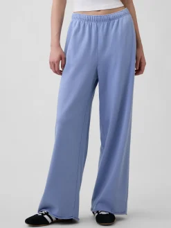 VintageSoft Terry Wide-Leg Sweatpants