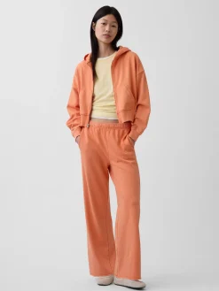 VintageSoft Terry Wide-Leg Sweatpants