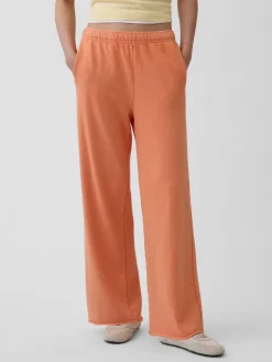 VintageSoft Terry Wide-Leg Sweatpants