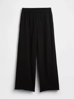 VintageSoft Terry Wide-Leg Sweatpants