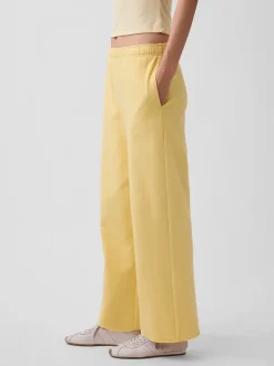 VintageSoft Terry Wide-Leg Sweatpants