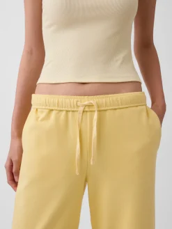 VintageSoft Terry Wide-Leg Sweatpants