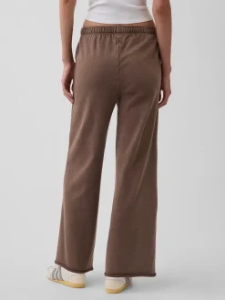 VintageSoft Terry Wide-Leg Sweatpants