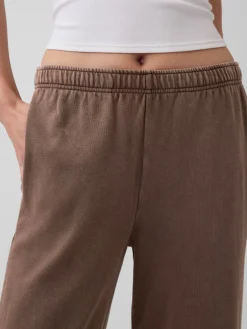 VintageSoft Terry Wide-Leg Sweatpants