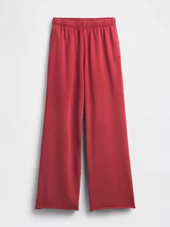 VintageSoft Terry Wide-Leg Sweatpants