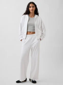 VintageSoft Terry Wide-Leg Sweatpants