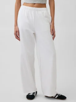 VintageSoft Terry Wide-Leg Sweatpants