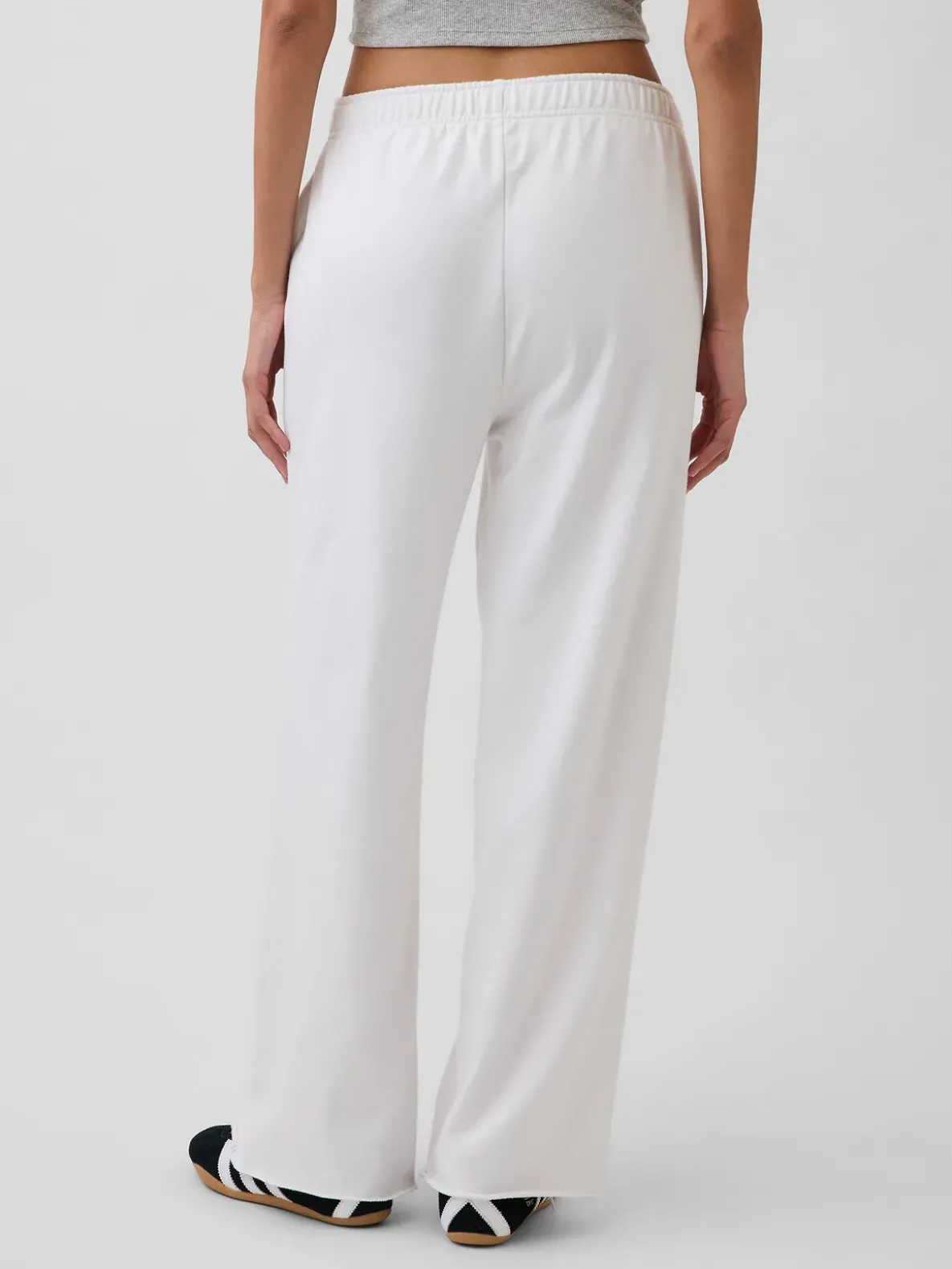 VintageSoft Terry Wide-Leg Sweatpants