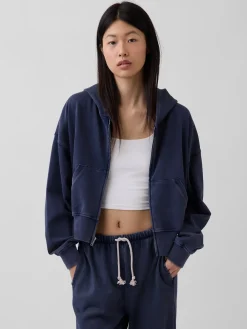 VintageSoft Terry Zip Hoodie