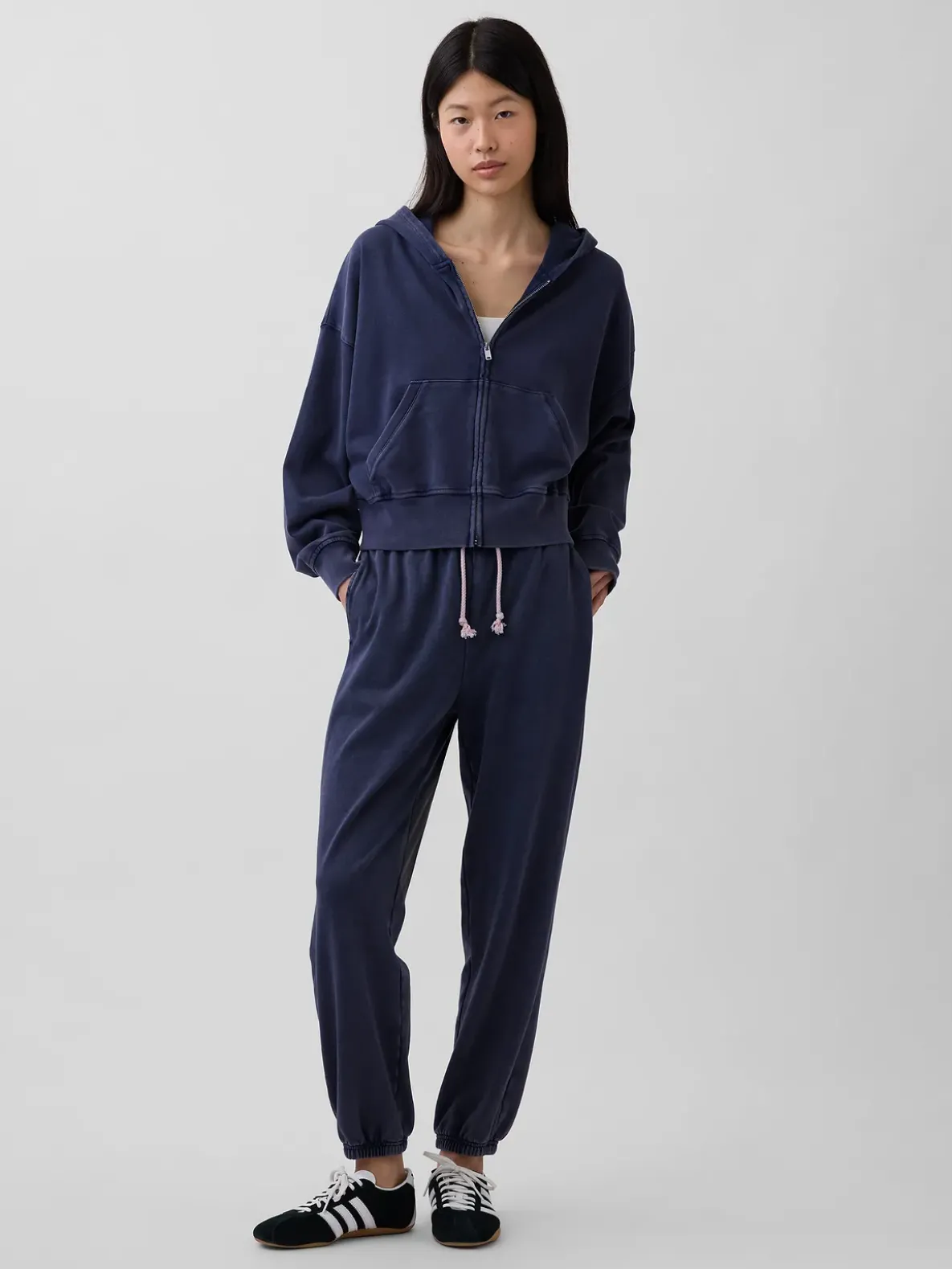 VintageSoft Terry Zip Hoodie