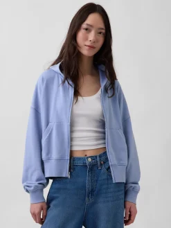 VintageSoft Terry Zip Hoodie