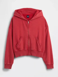 VintageSoft Terry Zip Hoodie
