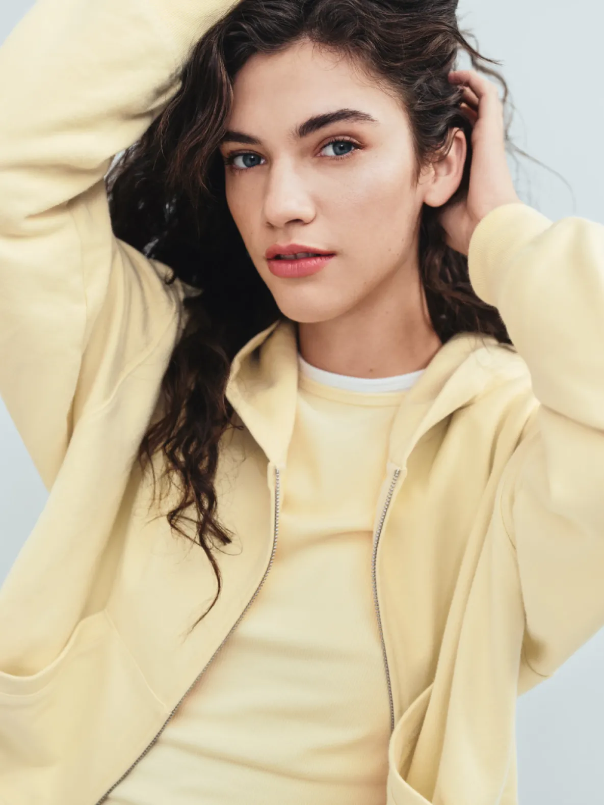 VintageSoft Terry Zip Hoodie