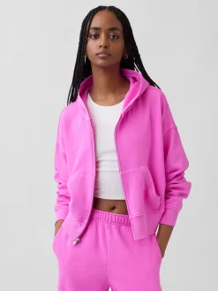 VintageSoft Terry Zip Hoodie