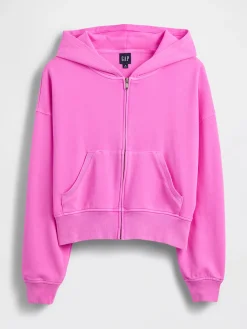 VintageSoft Terry Zip Hoodie