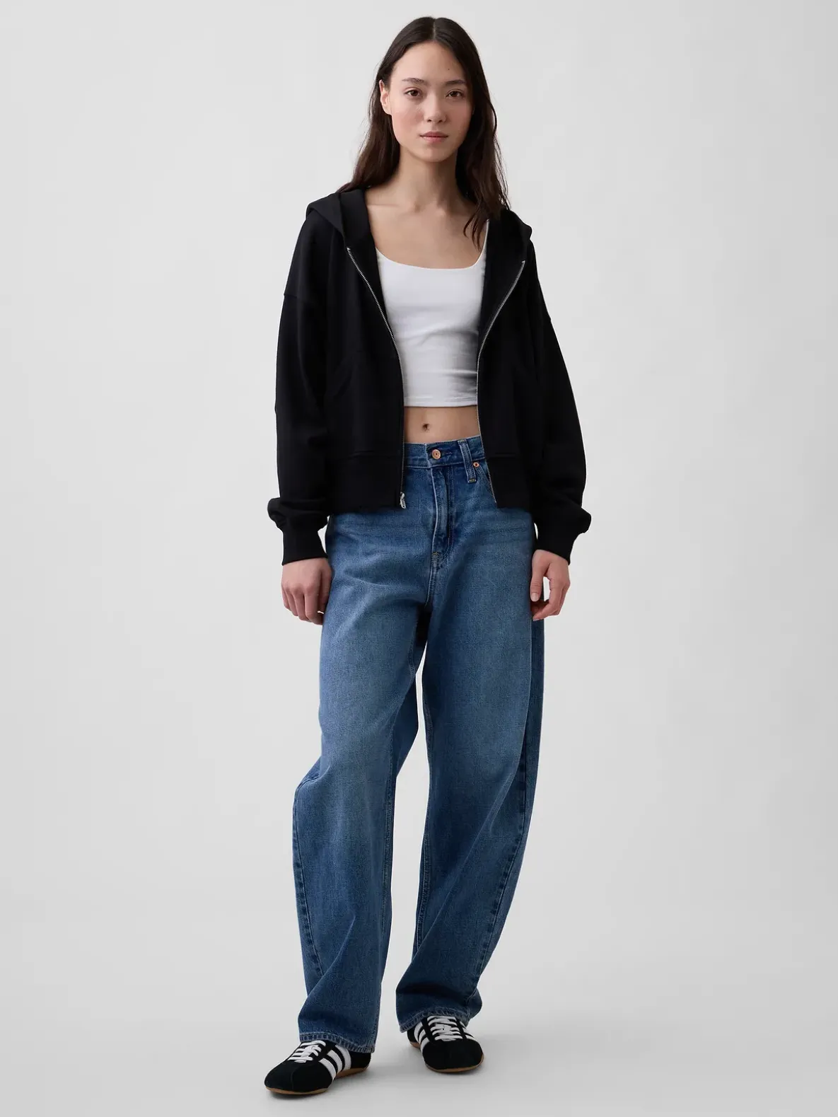 VintageSoft Terry Zip Hoodie