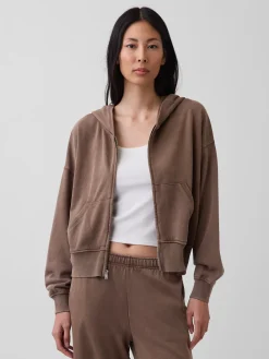 VintageSoft Terry Zip Hoodie