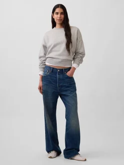 VintageSoft Wedge Crewneck Sweatshirt