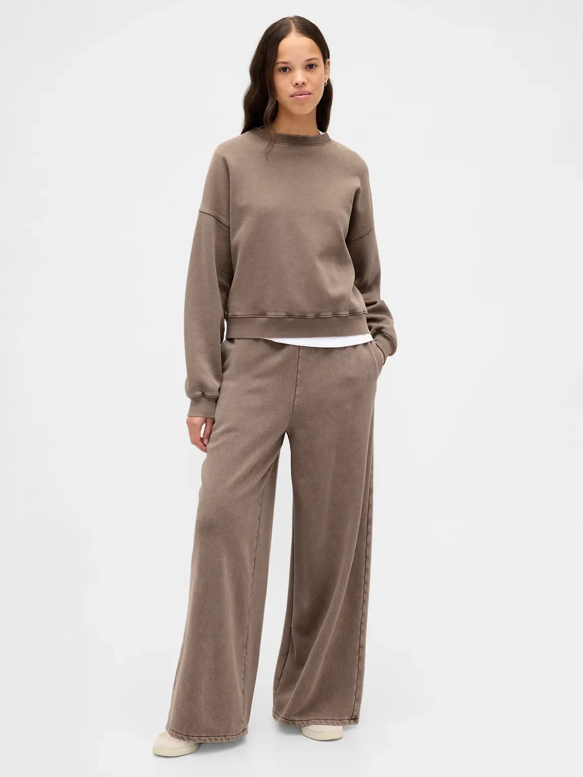 VintageSoft Wedge Crewneck Sweatshirt