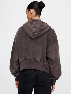 VintageSoft Wedge Zip Hoodie