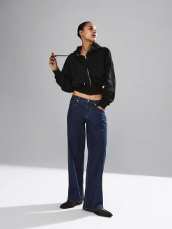 VintageSoft Wedge Zip Hoodie