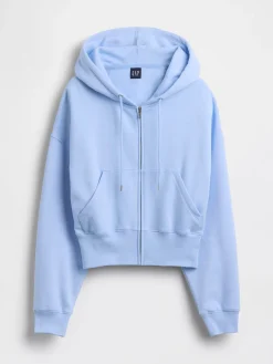 VintageSoft Wedge Zip Hoodie