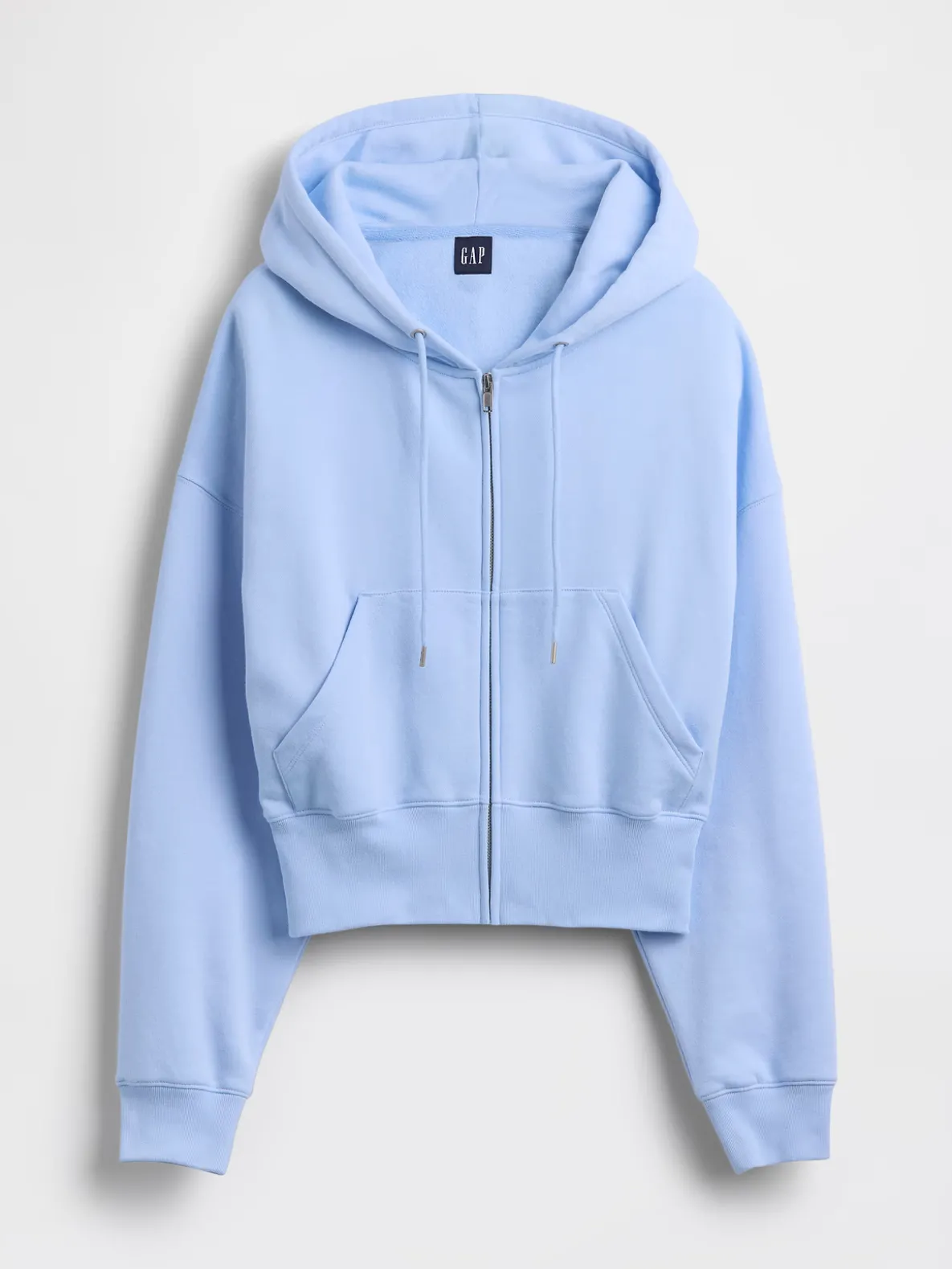 VintageSoft Wedge Zip Hoodie