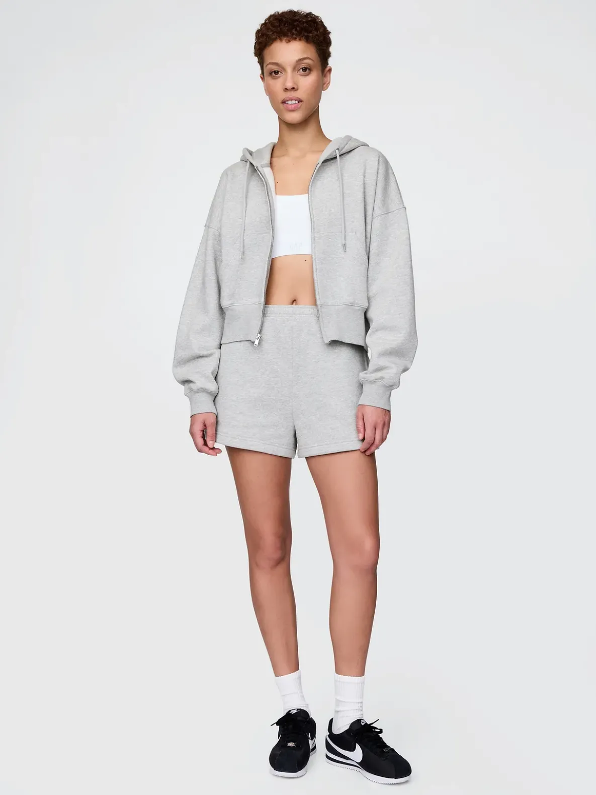VintageSoft Wedge Zip Hoodie
