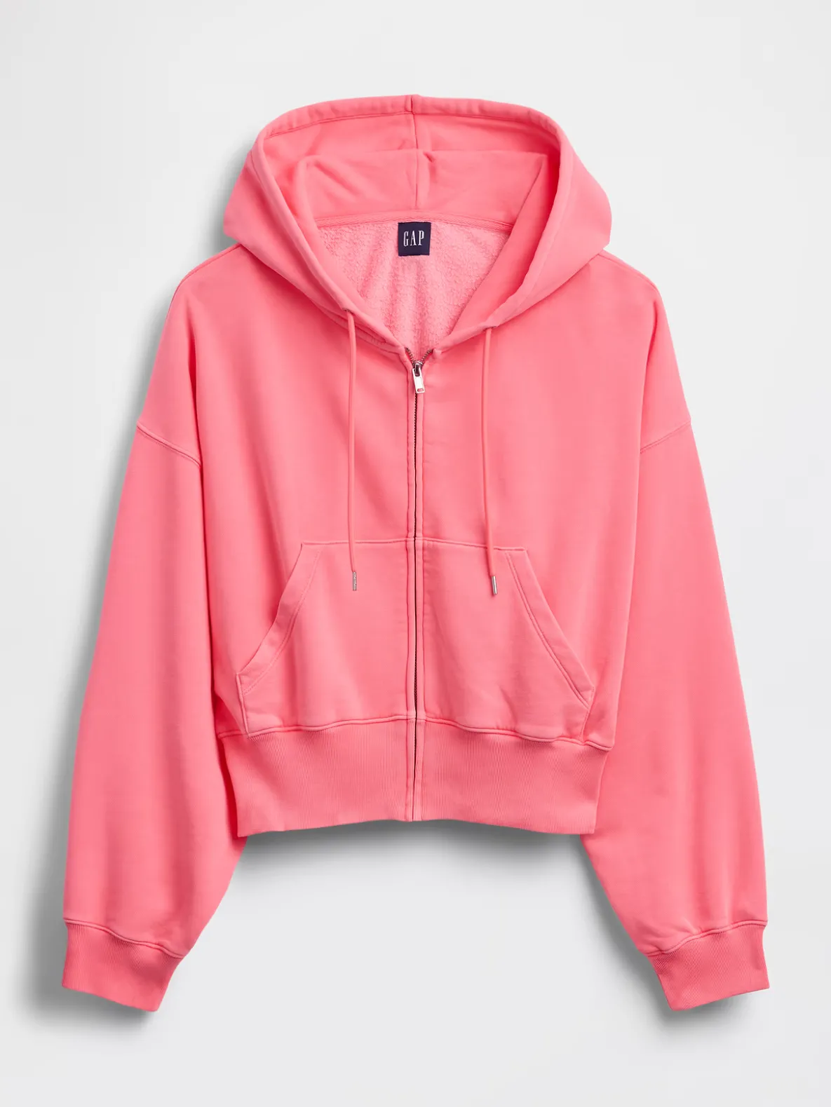 VintageSoft Wedge Zip Hoodie