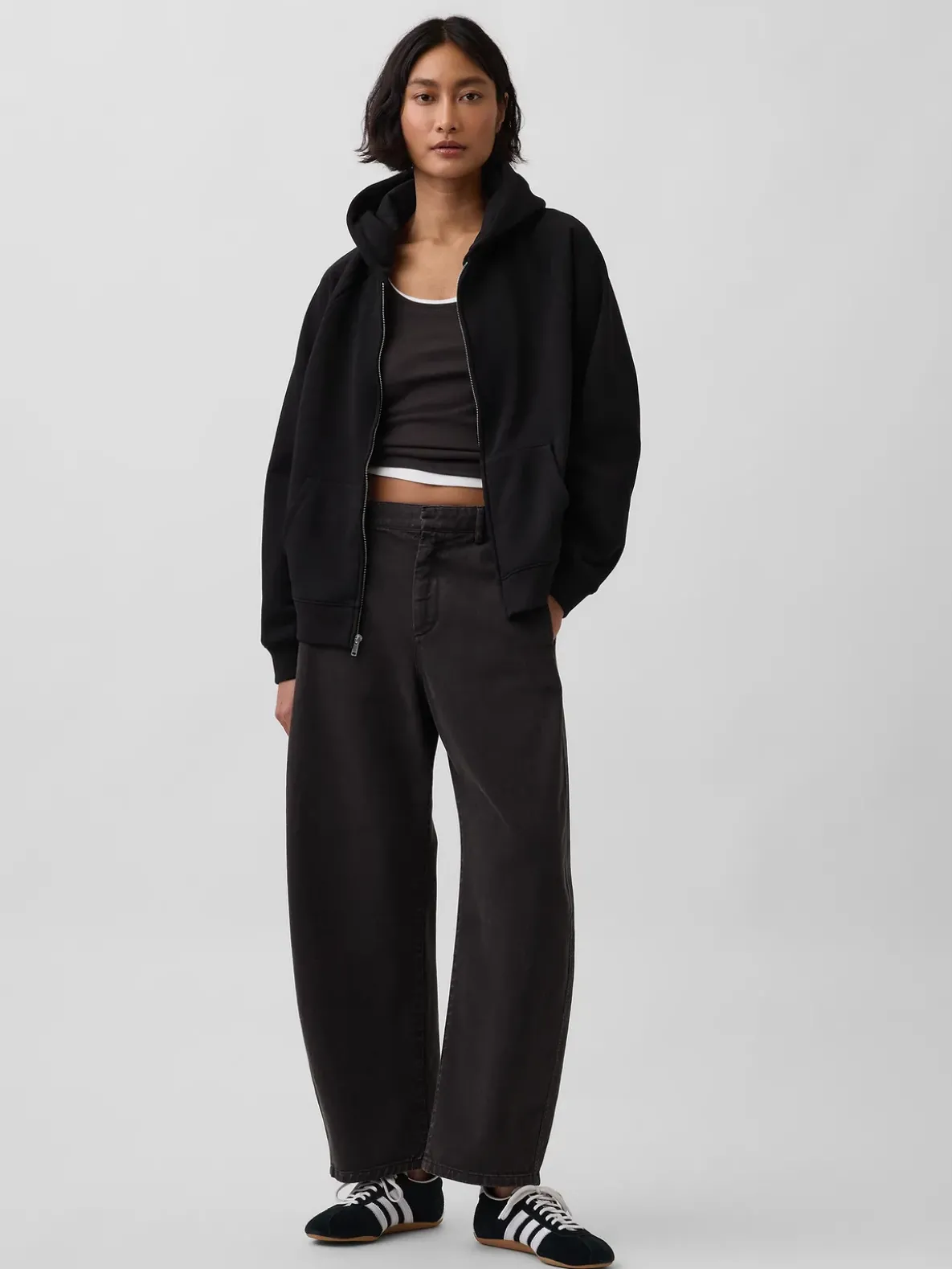 VintageSoft Zip Hoodie