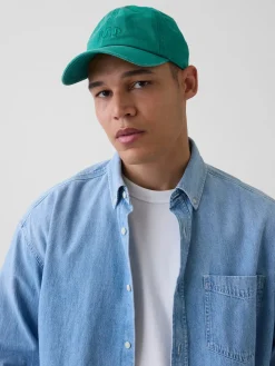 Washed Logo Baseball Hat