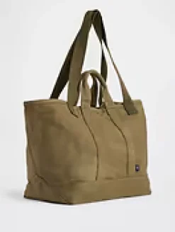 Waxed Canvas Tote Bag
