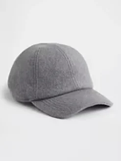 Wool-Blend Baseball Hat