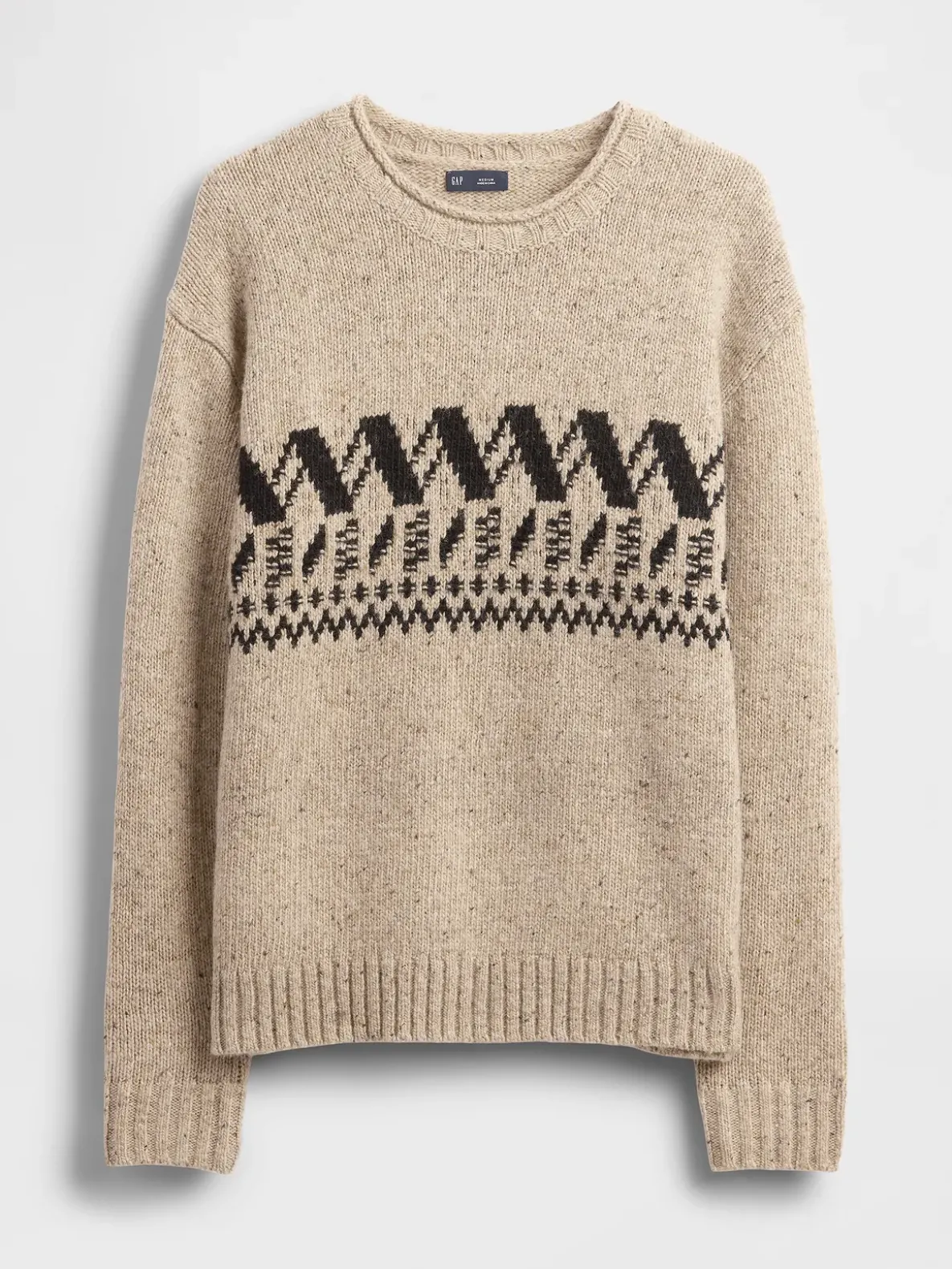 Wool-Blend Roll-Neck Sweater